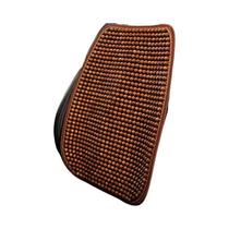 Almofada de Assento para Carro - Respirável e Ventilada com Contas de Madeira