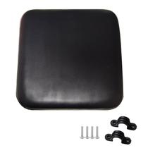 Almofada de assento Rollator YZRYXHWL de substituição 30x30cm preta