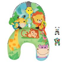 Almofada De Atividade Bebe Infantil Tummy Time Mordedor Buba Almofada De Atividade Bebe Infantil Tummy Time Mordedor Buba