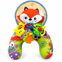Almofada De Atividade Para Bebê Conforto Tummy Time Com Mordedor Brinquedo Sensorial Zoop Toys ZP00741