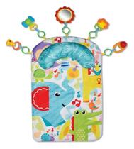 Almofada de Atividades Para Bebê Tummy Time Tapete de Atividades Game Blanket Estimula os 5 Sentidos