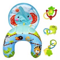 Almofada de Atividades para Bebes com Acessorios ART BRINK ZBN0275 Elefante