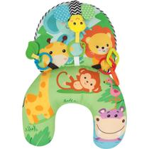 Almofada de Atividades Tummy Time Para Bebês Com Mordedor Buba Almofada de Atividades Tummy Time Para Bebês Com Mordedor Buba