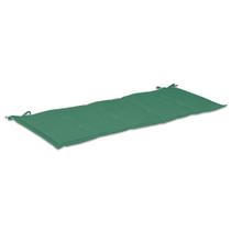 Almofada de banco ao ar livre VidaXL Comfortable Green 120x50x3cm