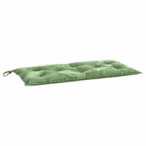 Almofada de banco de jardim VidaXL Durable Oxford Tecido Verde