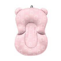 Almofada De Banho Buba para Bebê Ursinho Rosa