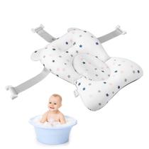 Almofada de banho para bebês Shakven Portable Travel com tapete de banho macio Almofada de banho para bebês Shakven Portable Travel com tapete de banho macio