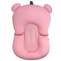 Almofada de Banho Segurança Para Bebê Ursinho Rosa Buba Baby