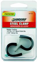 Almofada de borracha Jandorf com braçadeira de aço de 5/8" de diâmetro