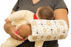 Almofada De Braço Para Amamentação Colo Multiuso Para Bebê Apoio De Amamentar