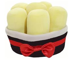 Almofada de brinquedo de pelúcia Fun Food Toast Cream Bread 25 cm Almofada de brinquedo de pelúcia Fun Food Toast Cream Bread 25 cm