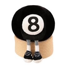Almofada de brinquedo de pelúcia XIGUI Billiards de 8 bolas de 33 cm para crianças de 3 ou mais anos Almofada de brinquedo de pelúcia XIGUI Billiards de 8 bolas de 33 cm para crianças de 3 ou mais anos
