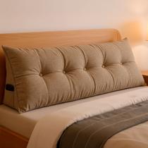 Almofada de Cabeceira Encosto Apoio para Lombar com Bolso Lateral 140x50x20 BF Colchões