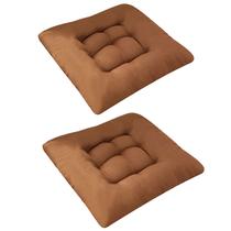 Almofada de cadeira, almofada de assento, pacote com 2 unidades, ao ar livre, interior, domingo, tipo A8