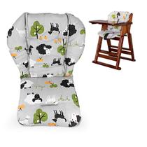 Almofada de cadeira alta twoworld Large Thickening Grey Sheep