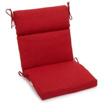 Almofada de cadeira Blazing Needles interna/externa 18x38cm Paprika