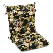 Almofada de cadeira Blazing Needles Spun Poliéster 20x42cm Ebony Almofada de cadeira Blazing Needles Spun Poliéster 20x42cm Ebony