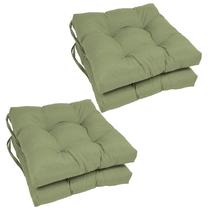 Almofada de cadeira Blazing Needles Twill Square 40x40cm Sage x4