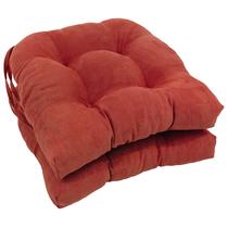 Almofada de cadeira com encosto arredondado Pillow Blazing Needles 41x41 cm 2 peças Almofada de cadeira com encosto arredondado Pillow Blazing Needles 41x41 cm 2 peças