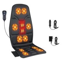 Almofada de cadeira de massagem nas costas Slothmore com calor para alívio da dor Almofada de cadeira de massagem nas costas Slothmore com calor para alívio da dor