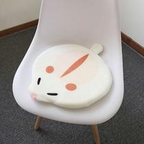 Almofada de cadeira de pelúcia branca Hamster 38cm para crianças Almofada de cadeira de pelúcia branca Hamster 38cm para crianças