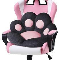 Almofada de cadeira Ditucu Cat Paw Kawaii 80 x 70 cm preta Almofada de cadeira Ditucu Cat Paw Kawaii 80 x 70 cm preta