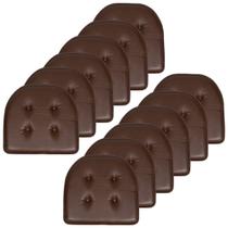 Almofada de Cadeira Sweet Home Collection - Espuma com Memória - Pacote com 12