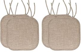 Almofada de Cadeira Sweet Home Collection - Memory Foam 40x40cm (Pacote com 2)