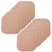 Almofada de cadeira Sweet Home Collection Memory Foam, pacote com 12 Almofada de cadeira Sweet Home Collection Memory Foam, pacote com 12