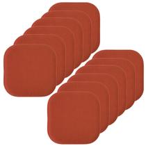 Almofada de cadeira Sweet Home Collection Memory Foam, pacote com 12