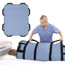 Almofada de cama de posicionamento ZHEEYI Multiuso 48 x 40 Azul Cinza