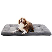Almofada de cama para cães extra grandes VERZEY Grey 122x76cm Almofada de cama para cães extra grandes VERZEY Grey 122x76cm