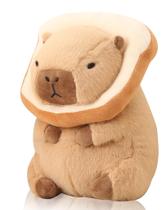Almofada de capivara de pelúcia Bestsea Cute Capivara Stuffed Toy 30 cm