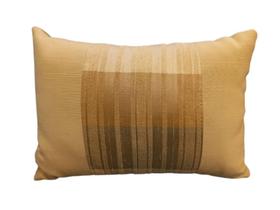 Almofada de Chantum cor Ocre Bordado com Abas