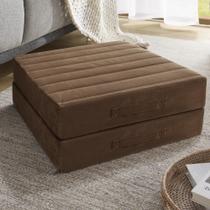 Almofada de chão Codi High Density Foam, 2 conjuntos de café com 5 cm de espessura