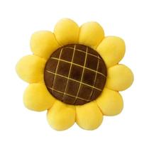 Almofada De Chão Em Forma De Girassol, Almofada De Pelúcia, Decoração Fofa Para Quarto, Almofada