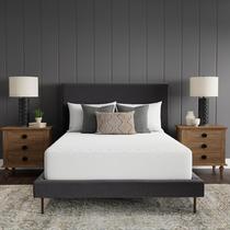 Almofada de colchão Sealy Luxury 100% algodão, tamanho duplo, branca