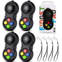 Almofada de Controle de Jogo Fidget Skylety - Kit com 4 Peças e Cordão