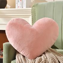 Almofada de Coração Supermacia Vdoioe - Pelúcia de Coelho Sintético