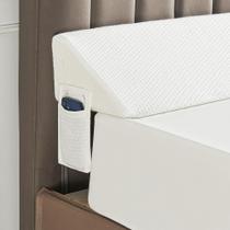 Almofada de cunha IFNOW Twin Size Bed Gap Filler 40x15x25cm branca