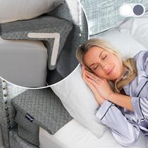 Almofada de cunha XetraDesign Bed para cabeceira de até 18 cm, cinza Almofada de cunha XetraDesign Bed para cabeceira de até 18 cm, cinza