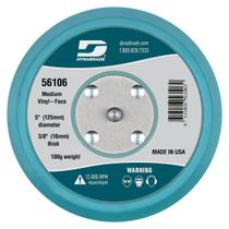 Almofada de disco Dynabrade 56106 com face de vinil sem vácuo 127 mm