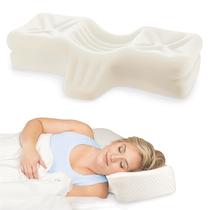 Almofada de dormir de espuma ortopédica cervical Therapeutica Lite Almofada de dormir de espuma ortopédica cervical Therapeutica Lite