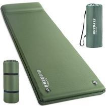 Almofada de dormir Elegear, espuma viscoelástica autoinflável de 3,1 cm com travesseiro Almofada de dormir Elegear, espuma viscoelástica autoinflável de 3,1 cm com travesseiro