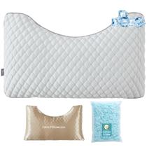 Almofada de dormir lateral LOFE com 3 compartimentos em espuma viscoelástica Almofada de dormir lateral LOFE com 3 compartimentos em espuma viscoelástica