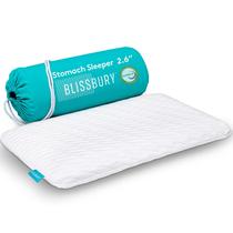 Almofada de dormir para estômago BLISSBURY Ultra Thin 2.6 Memory Foam Almofada de dormir para estômago BLISSBURY Ultra Thin 2.6 Memory Foam