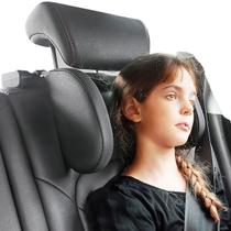 Almofada de encosto de cabeça para carro JZCreater 180 ajustável em forma de U preta Almofada de encosto de cabeça para carro JZCreater 180 ajustável em forma de U preta