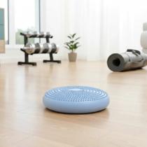 Almofada De Equilibrio Disco Fortalecimento Com Bomba Azul