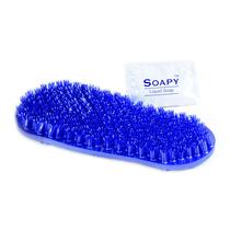 Almofada de esfoliação e massageador de pés Soapy Soles Pearl Blue Almofada de esfoliação e massageador de pés Soapy Soles Pearl Blue