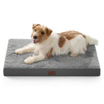 Almofada de espuma ortopédica média Bedsure para cães 74x46 cm Almofada de espuma ortopédica média Bedsure para cães 74x46 cm